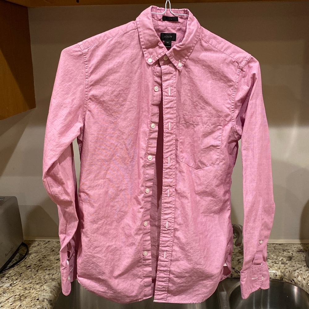 J crew can dress shirt